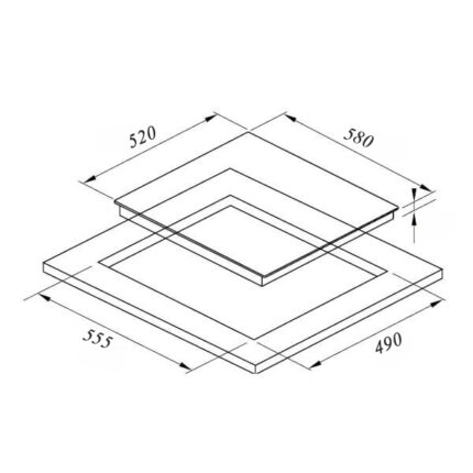 ban ve ky thuat bep dien tu sevilla sv 637 ic