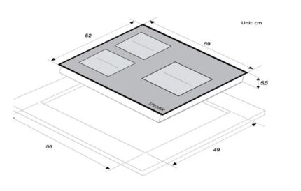 ban ve ky thuat bep tu ba spelier spf 938i