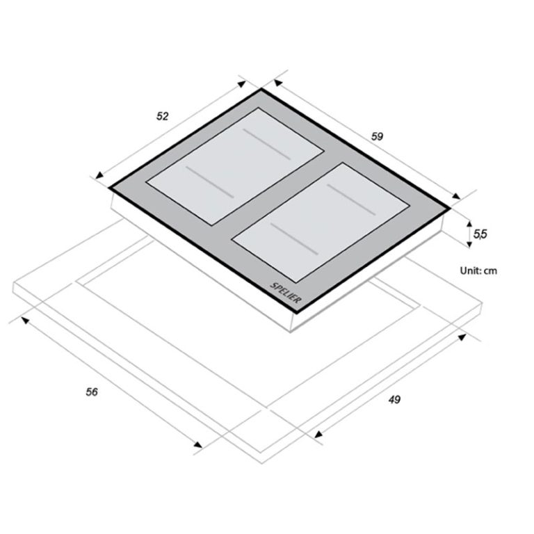 ban ve ky thuat bep tu bon spelier spf 948i