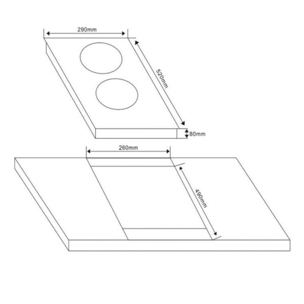 ban ve ky thuat bep tu doi spelier domino spm 660i