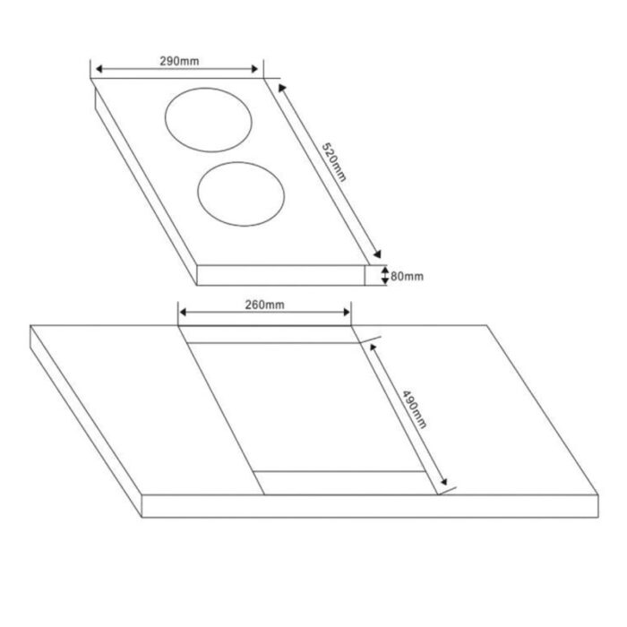 ban ve ky thuat bep tu doi spelier domino spm 660i