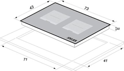 ban ve ky thuat bep tu doi spelier spe ic1089