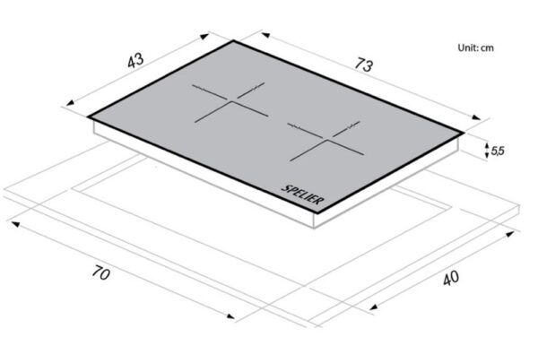 ban ve ky thuat bep tu doi spelier spm 729k plus
