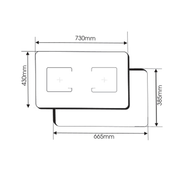 ban ve ky thuat bep tu fandi fd 828 ach