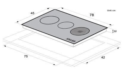 ban ve ky thuat bep tu ket hop hong ngoai ba spelier spm 938h