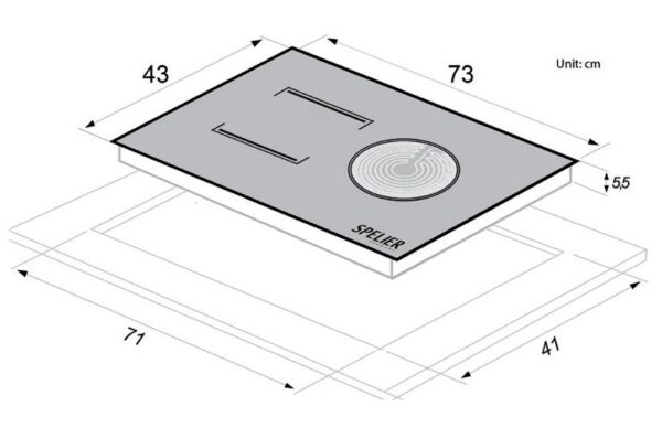 ban ve ky thuat bep tu ket hop hong ngoai doi spelier spe hc928