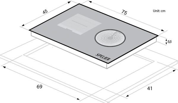 ban ve ky thuat bep tu ket hop hong ngoai doi spelier spe hc928 eg
