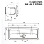 ban ve ky thuat binh nong lanh ariston sl2 lux d wifi 20 30 lit