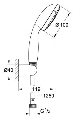ban ve ky thuat bo tay gac day sen tam grohe 27799000 new tempesta ii