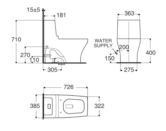 ban ve ky thuat bon cau 1 khoi american standard 2060 wt wp 2060 dong nobile nap em