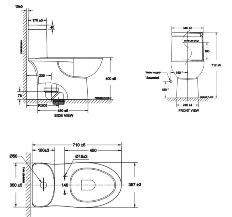 ban ve ky thuat bon cau 1 khoi american standard vf 2024 dong new codie ii nap em