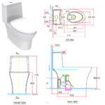 ban ve ky thuat bon cau 1 khoi american standard vf 2530 2530 wt flexio nap em