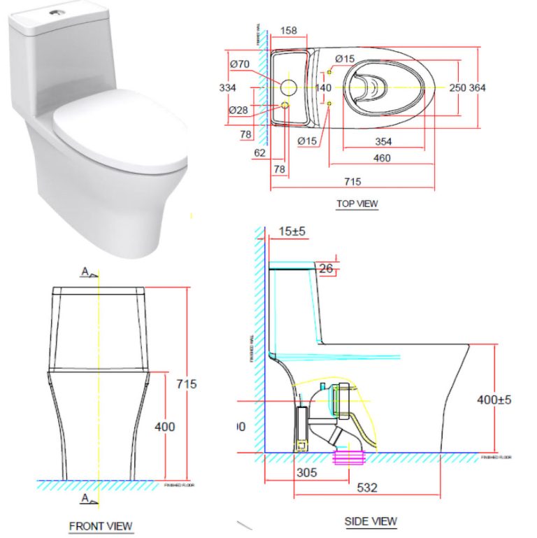 ban ve ky thuat bon cau 1 khoi american standard vf 2530 2530 wt flexio nap em