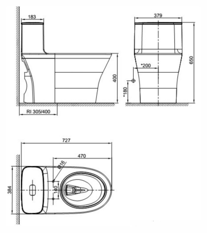 ban ve ky thuat bon cau 1 khoi american standard wp 1880 dong signature nap em