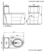 ban ve ky thuat bon cau 1 khoi american standard wp 1880n dong signature nap em