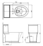 ban ve ky thuat bon cau 1 khoi american standard wp 2025 dong kastello nap em 510x539