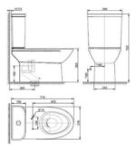 ban ve ky thuat bon cau 2 khoi american standard 2630 wt dong neo modern nap em
