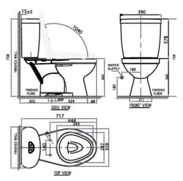 ban ve ky thuat bon cau 2 khoi american standard vf 2396sl dong winston plus nap em