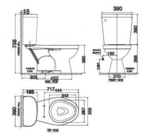 ban ve ky thuat bon cau 2 khoi american standard vf 2398sl dong winplus nap em 300x275