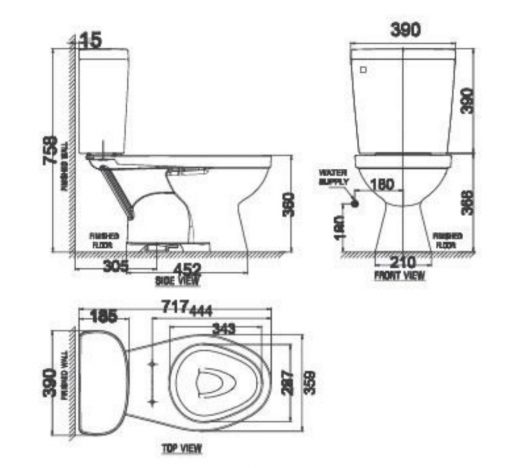 ban ve ky thuat bon cau 2 khoi american standard vf 2398sl dong winplus nap em 510x468