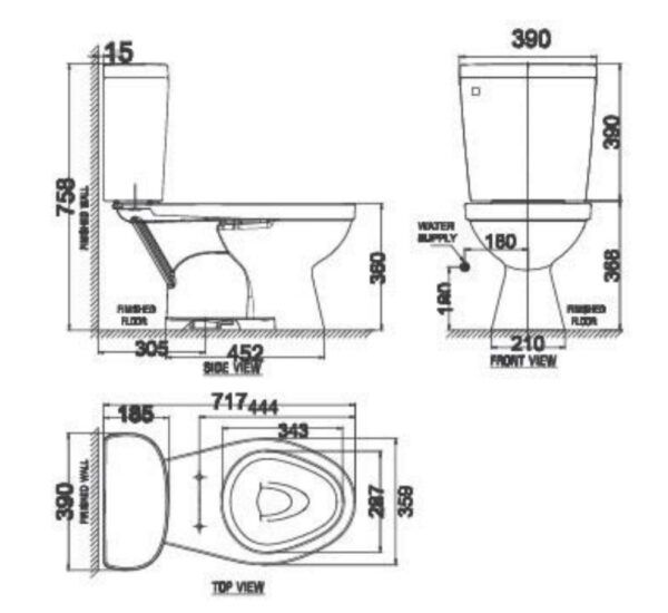 ban ve ky thuat bon cau 2 khoi american standard vf 2398sl dong winplus nap em