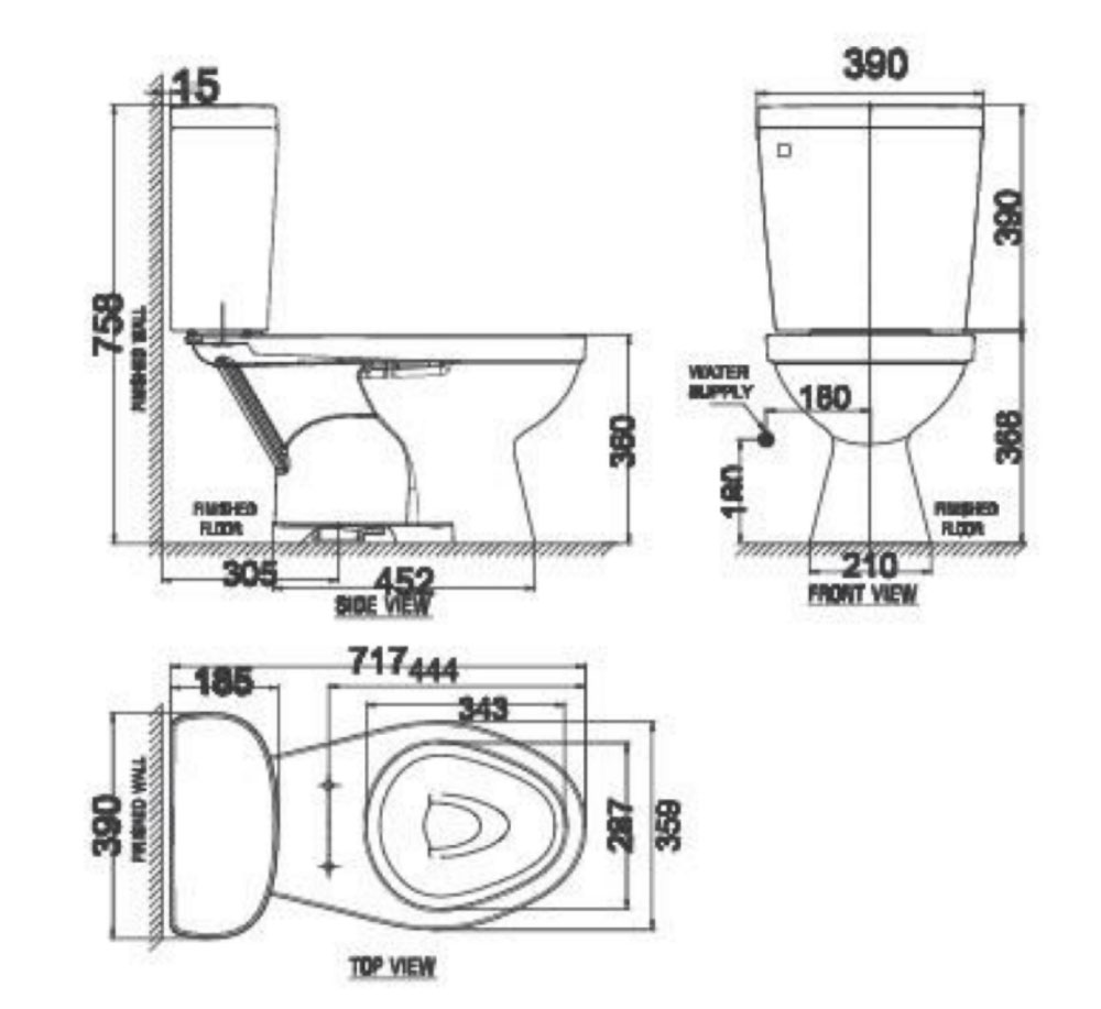 ban ve ky thuat bon cau 2 khoi american standard vf 2398sl dong winplus nap em