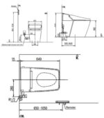 ban ve ky thuat bon cau thong minh american standard wp 1806 acacia evolution nap rua dien tu
