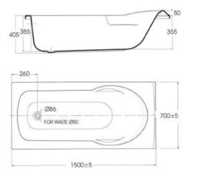 ban ve ky thuat bon tam american standard 8170 wt xay 17m