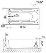 ban ve ky thuat bon tam dai caesar at0150lr 15m