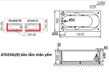 ban ve ky thuat bon tam dai caesar at0250lr 15m