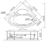 ban ve ky thuat bon tam dai caesar at5150 15m