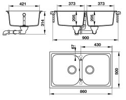 ban ve ky thuat chau rua bat da hafele hs19 gen2r90 57035480