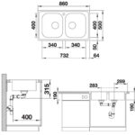 ban ve ky thuat chau rua bat inox blanco dinas 8