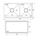 ban ve ky thuat chau rua bat inox hafele hs sd8745 56723040 2 ho