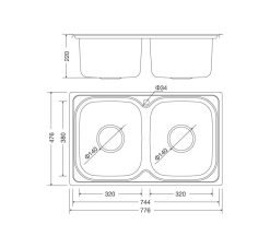 ban ve ky thuat chau rua bat inox malloca ms 1001 new