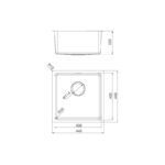 ban ve ky thuat chau rua bat inox malloca ms 6044