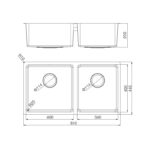 ban ve ky thuat chau rua bat inox malloca ms 6081