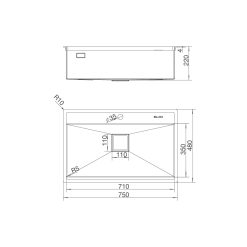 ban ve ky thuat chau rua bat inox malloca ms 6302t