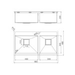 ban ve ky thuat chau rua bat inox malloca ms 6304t