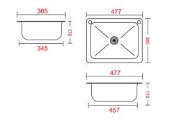 ban ve ky thuat chau rua bat inox son ha 1h447s 1 ho