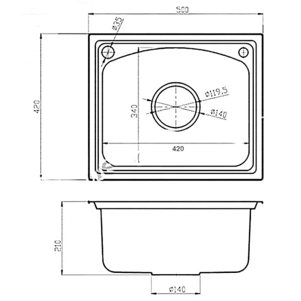 ban ve ky thuat chau rua bat inox son ha s50 1 ho
