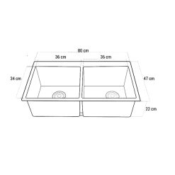 ban ve ky thuat chau rua bat roslerer rl 909 black white
