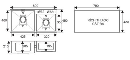 ban ve ky thuat chau rua bat roslerer rl04 8245 hai ho lech