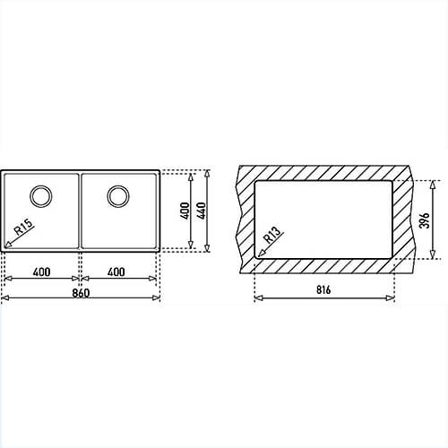ban ve ky thuat chau rua bat teka linea r15 2b 860
