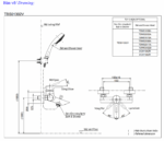 ban ve ky thuat cu sen tam nong lanh toto tbs01302v