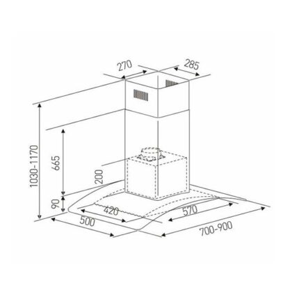 ban ve ky thuat may hut mui arber ab700ea 2