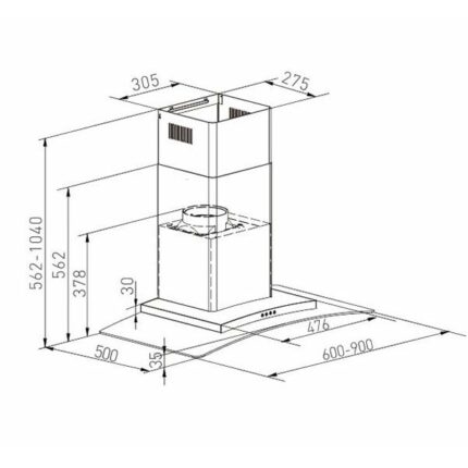 ban ve ky thuat may hut mui arber ab700q 2