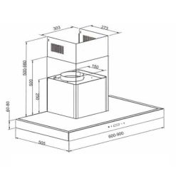 ban ve ky thuat may hut mui arber ab700r 2