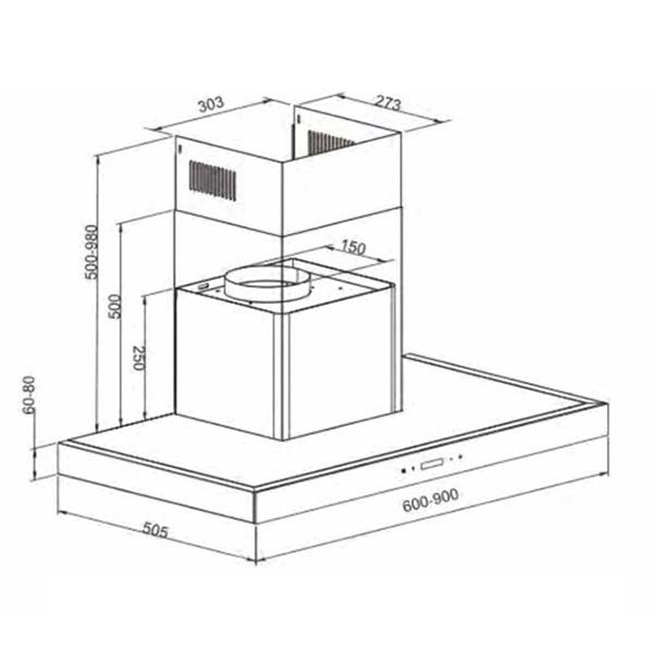 ban ve ky thuat may hut mui arber ab700r 2