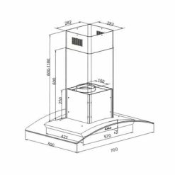 ban ve ky thuat may hut mui arber ab700ve 2